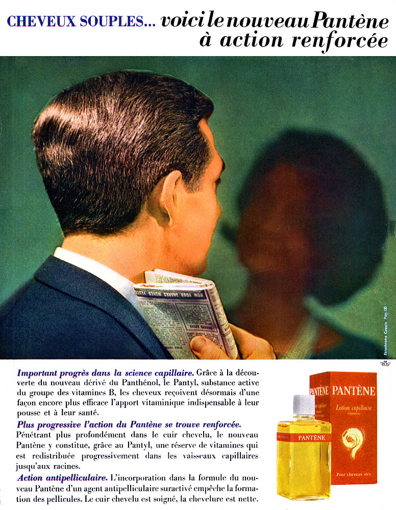 Publicité Pantne 1963