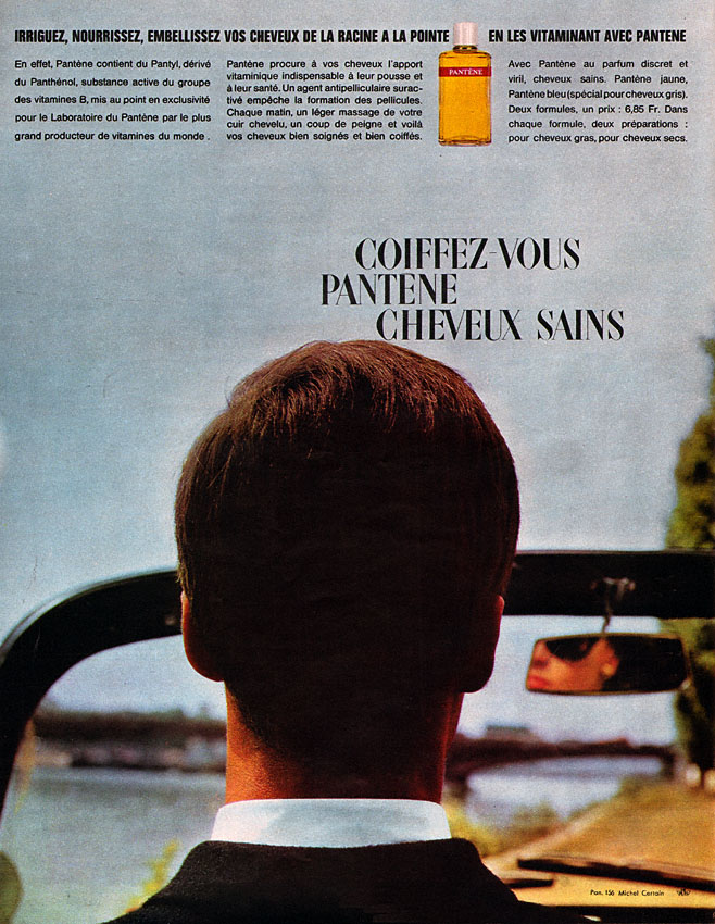 Publicité Pantne 1964