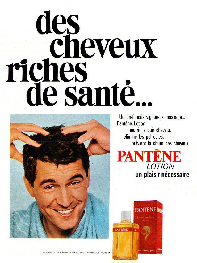 Publicité Pantne 1968