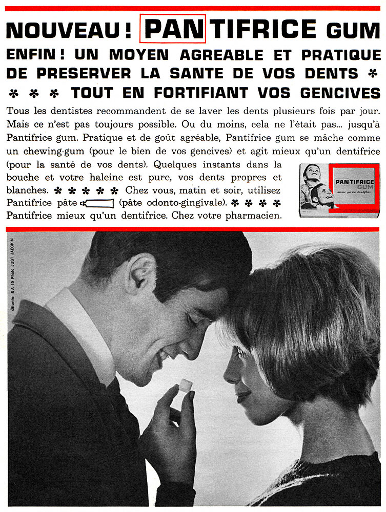 Marque Pantifrice 1964