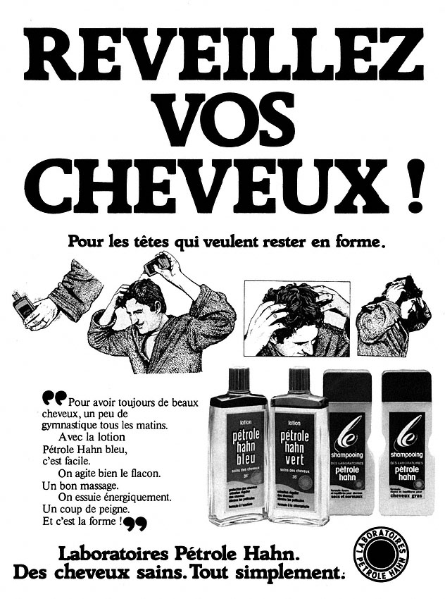Publicité Petrole Hahn 1978