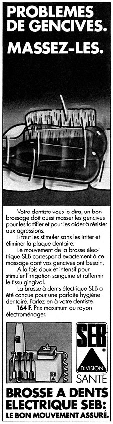 Publicité Seb 1981