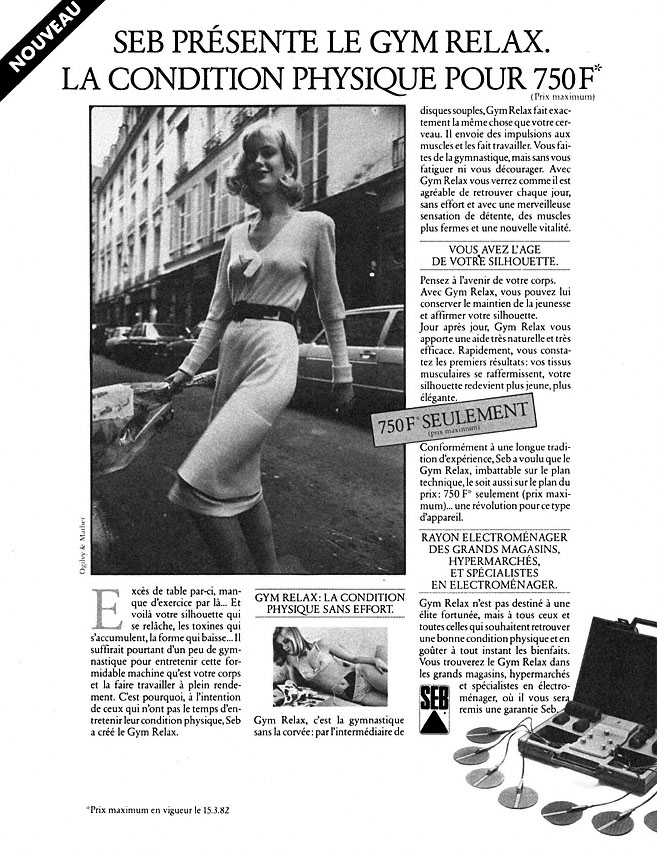 Publicité Seb 1982