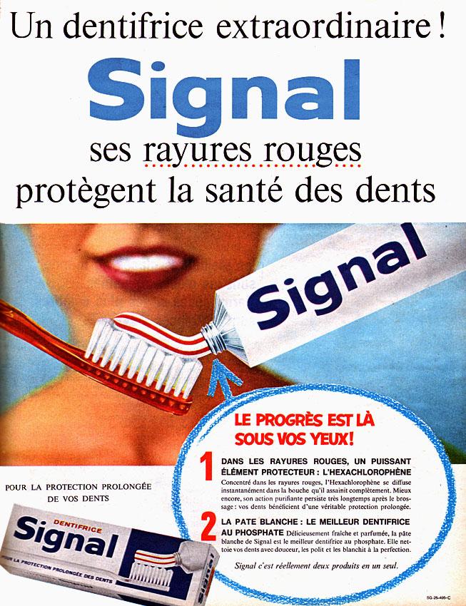 Publicité Signal 1961