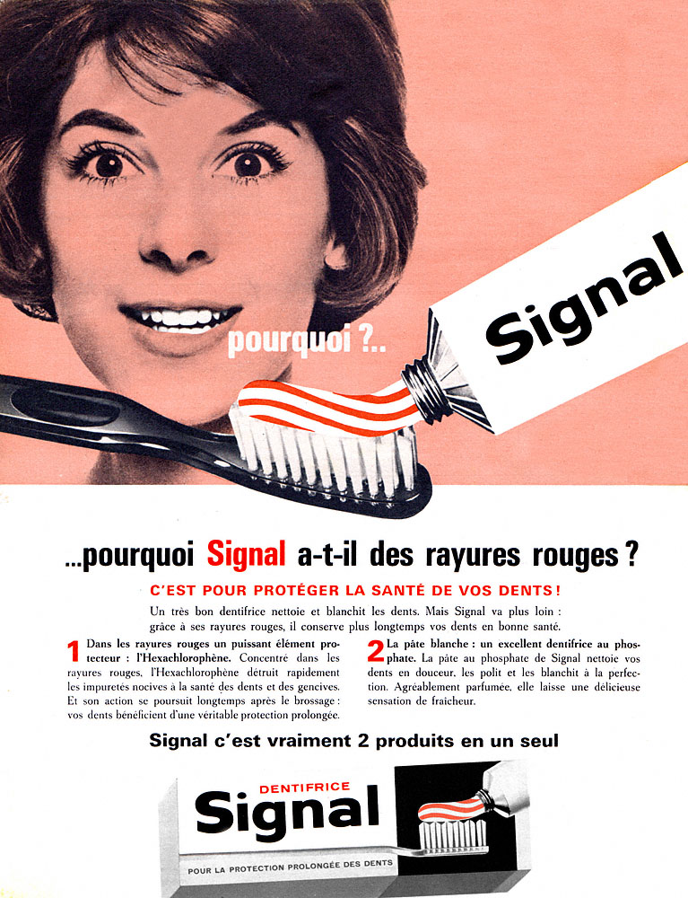Publicité Signal 1963