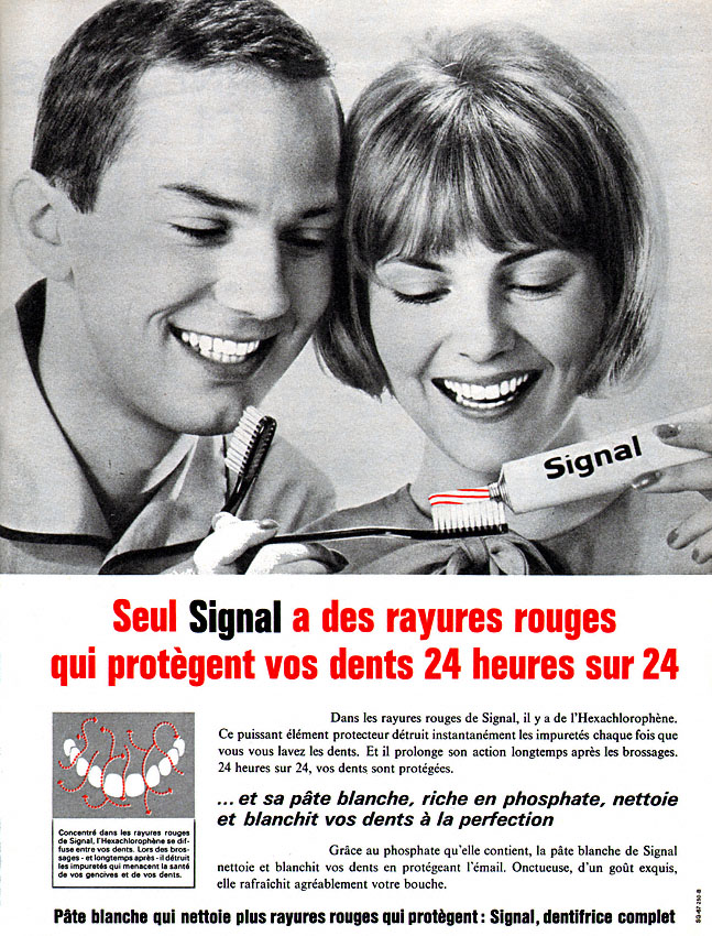 Publicité Signal 1964