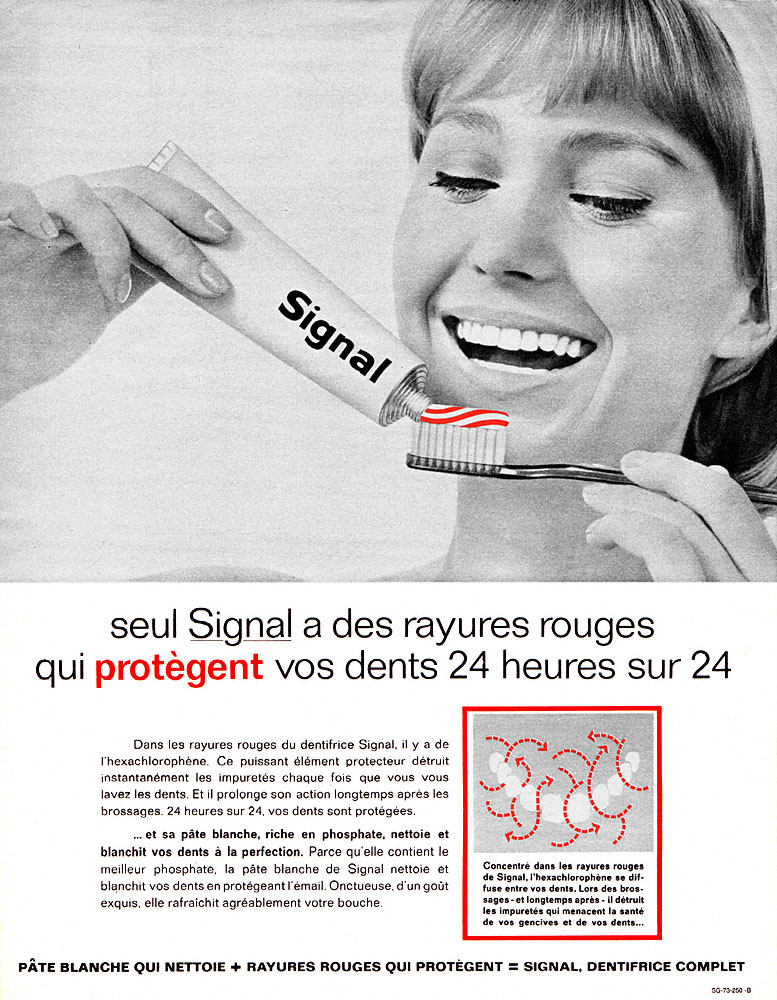 Publicit� Signal 1965
