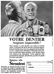 Publicit Stradent 1961