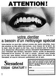 Publicit Stradent 1963