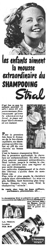 Publicité Stral 1953