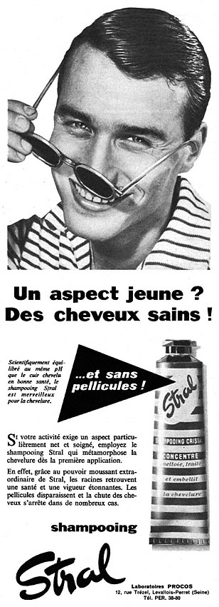Publicité Stral 1957