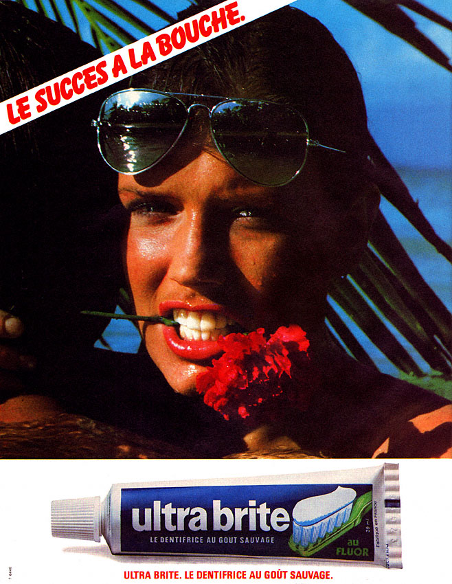 Publicité Ultra Brite 1980