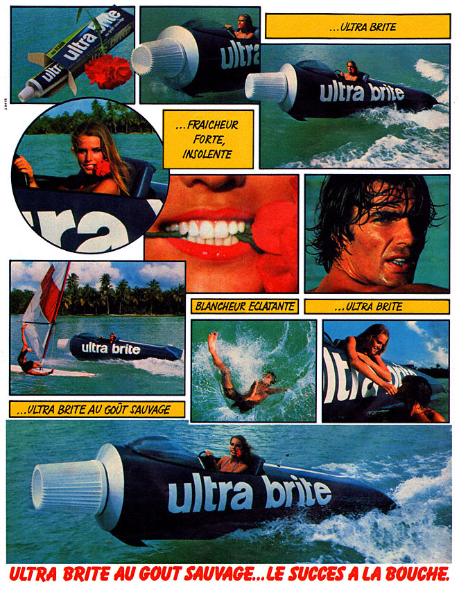 Publicité Ultra Brite 1981