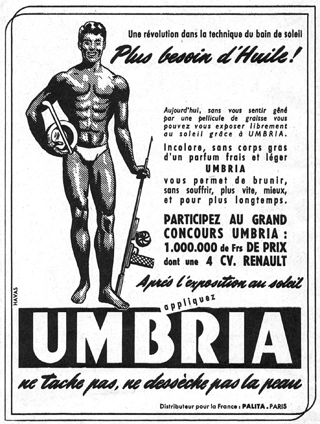 Publicité Umbria 1951