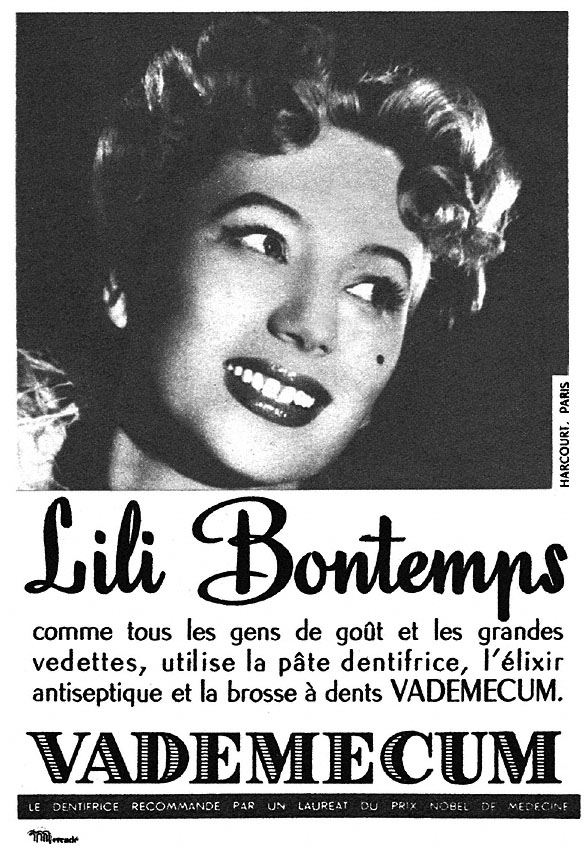 Publicité Vademecum 1951