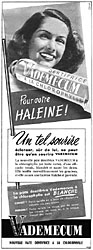 Publicit Vademecum 1953