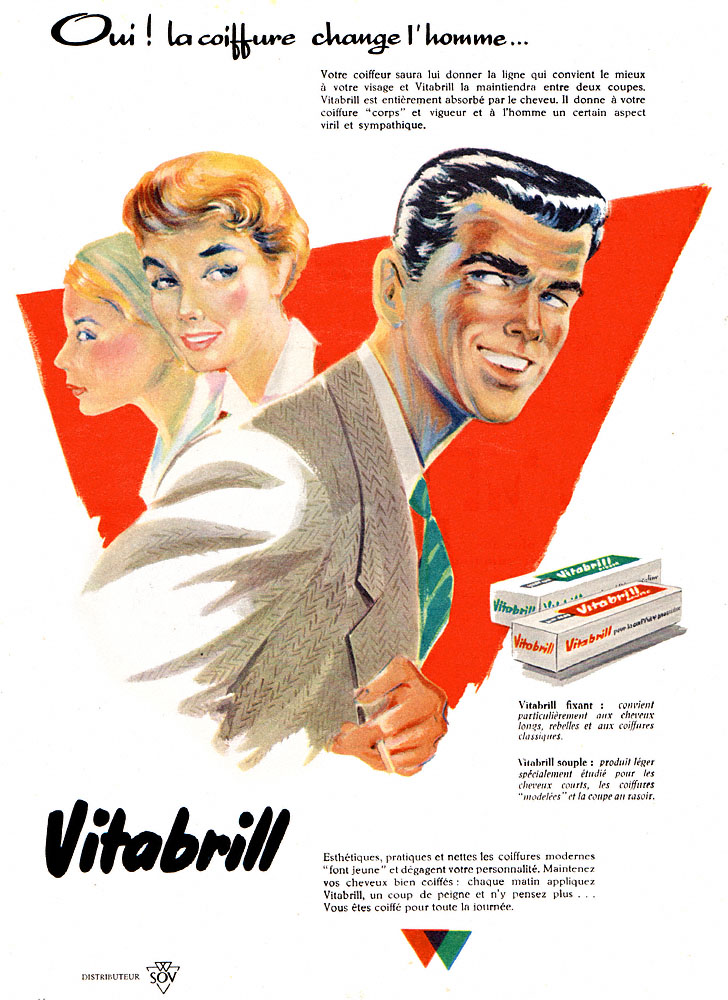 Publicité Vitabrill 1958