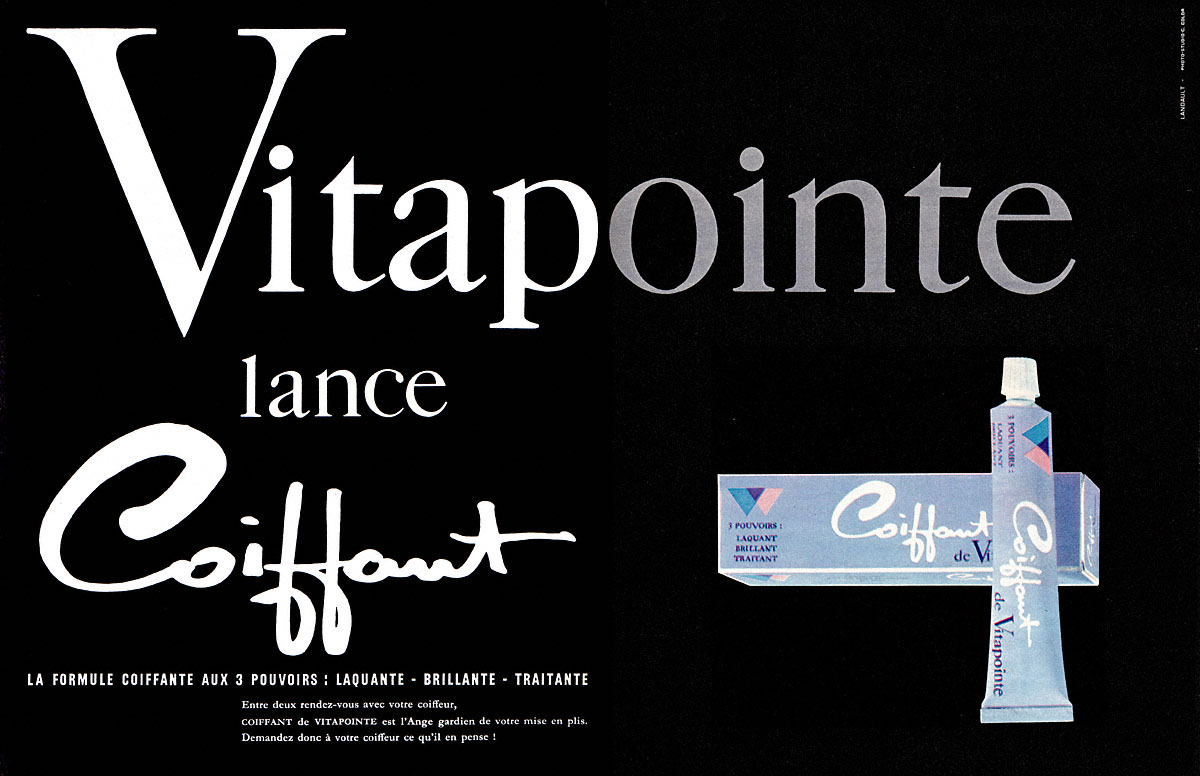 Publicité Vitabrill 1961
