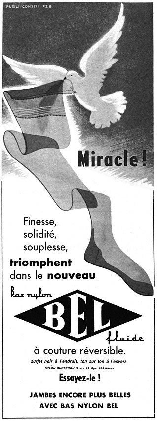 Publicité Bel 1952