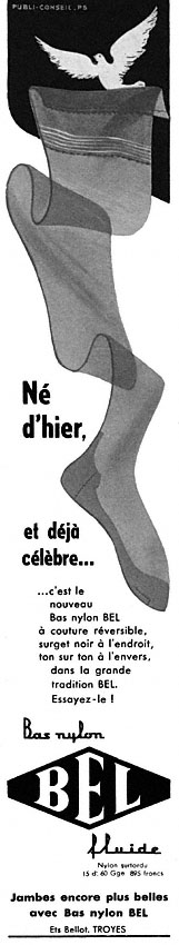 Publicité Bel 1952