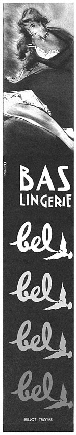 Publicité Bel 1954