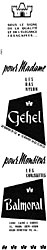 Publicit Gehel 1951