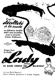Publicit Lady 1954