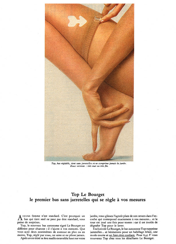 Publicité Le Bourget 1968