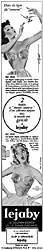 Publicité Lejaby 1957