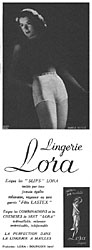 Publicit Lora 1950