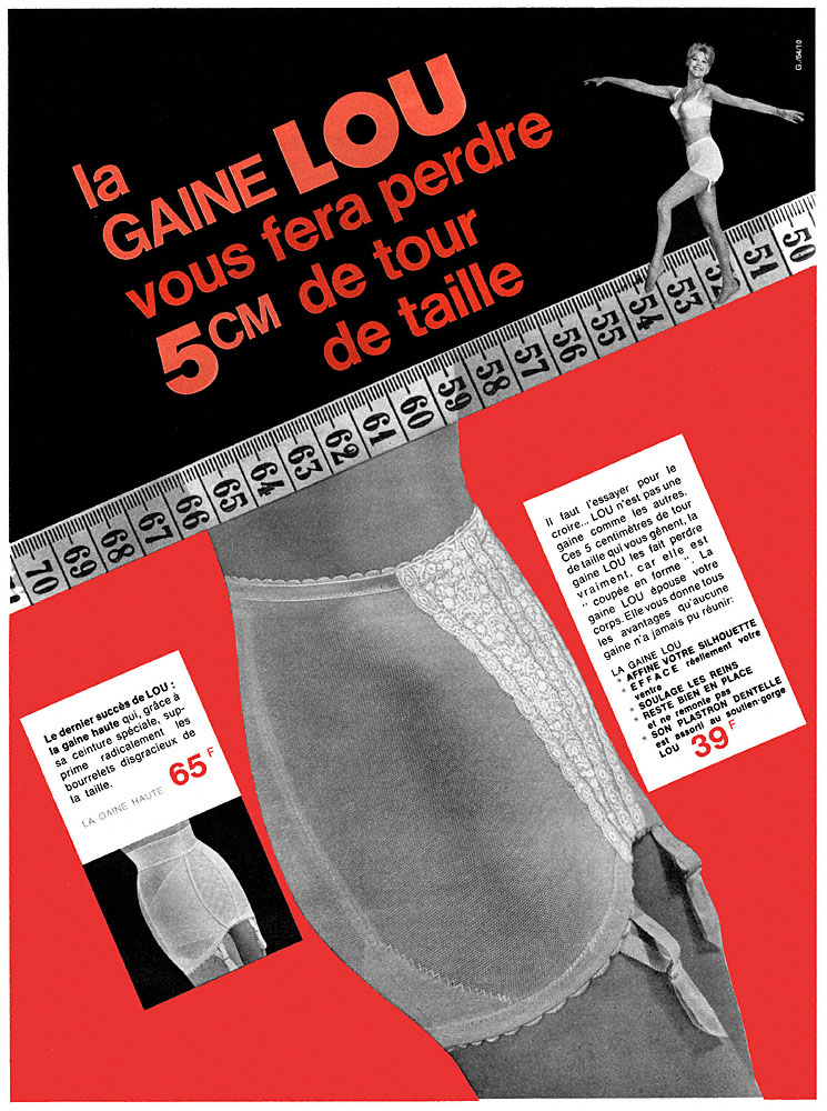 Publicit� Lou 1964
