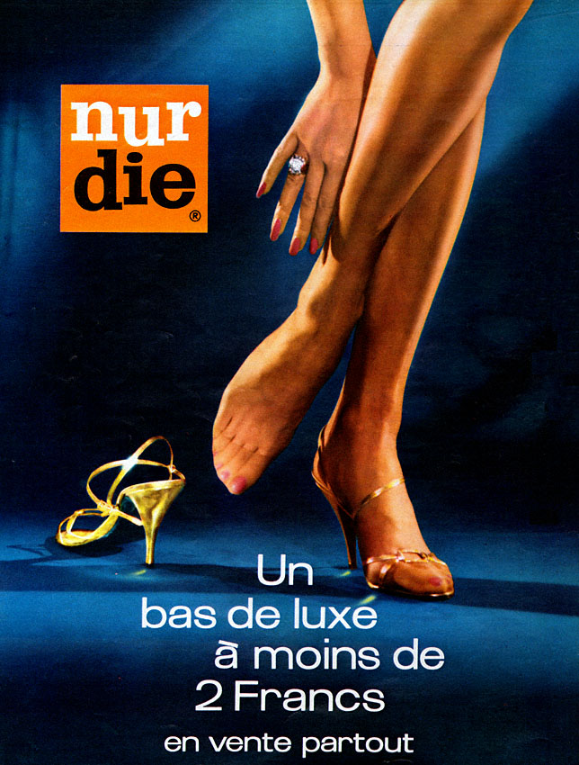 Publicit� Nurdie 1965