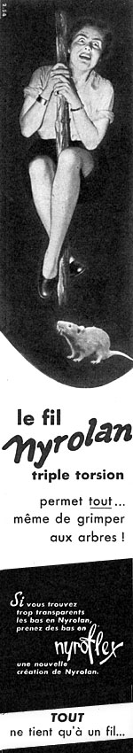 Publicité Nyrolam 1954