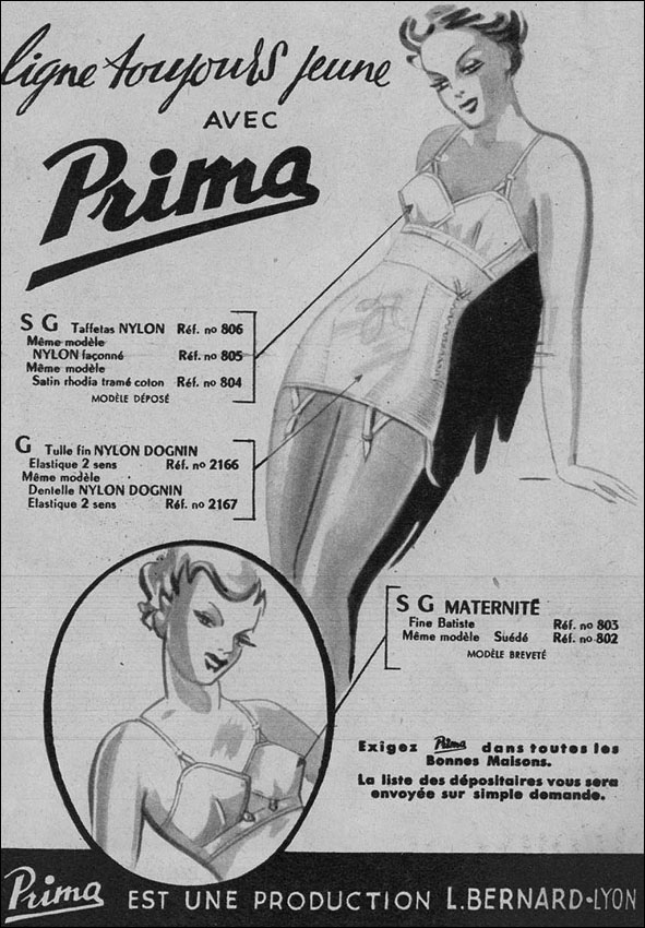 Publicité Prima 1953