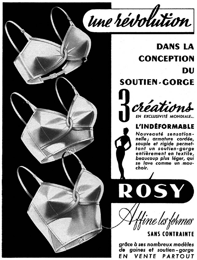 Publicité Rosy 1952