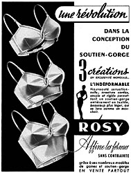 Publicit Rosy 1952