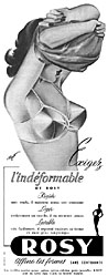 Publicit Rosy 1953