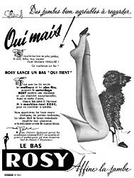 Publicit Rosy 1953