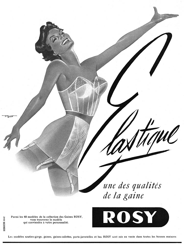 Publicité Rosy 1954