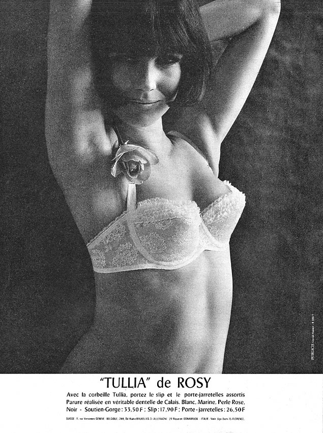 Publicité Rosy 1964