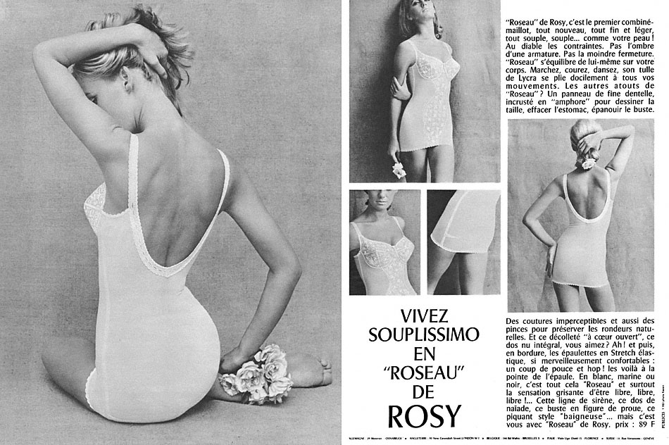 Publicité Rosy 1964