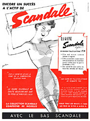 Publicit Scandale 1952