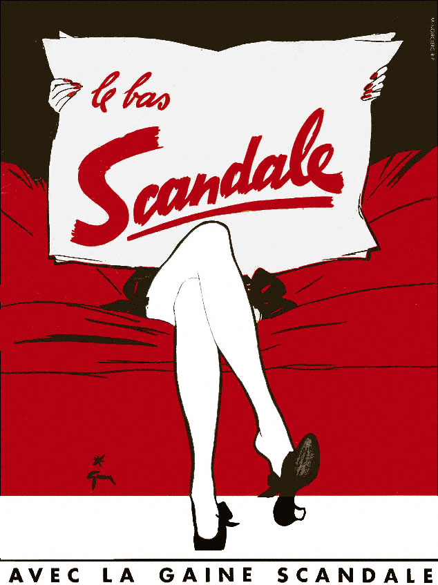 Publicité Scandale 1952