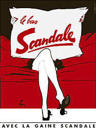 Publicit Scandale 1953