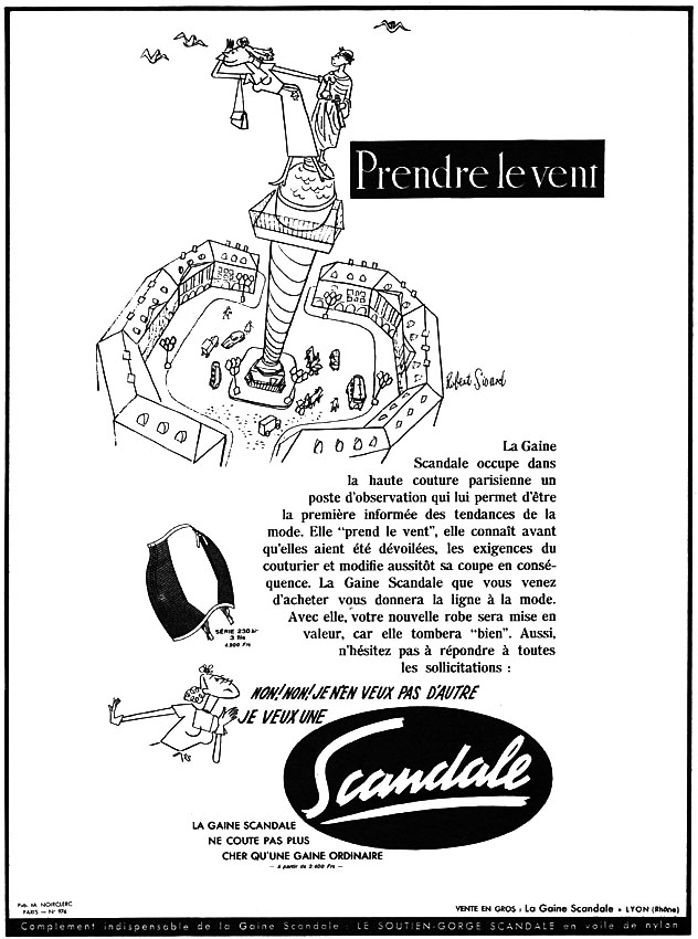 Publicité Scandale 1949