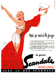 Publicit Scandale 1956