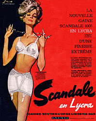 Publicit Scandale 1962