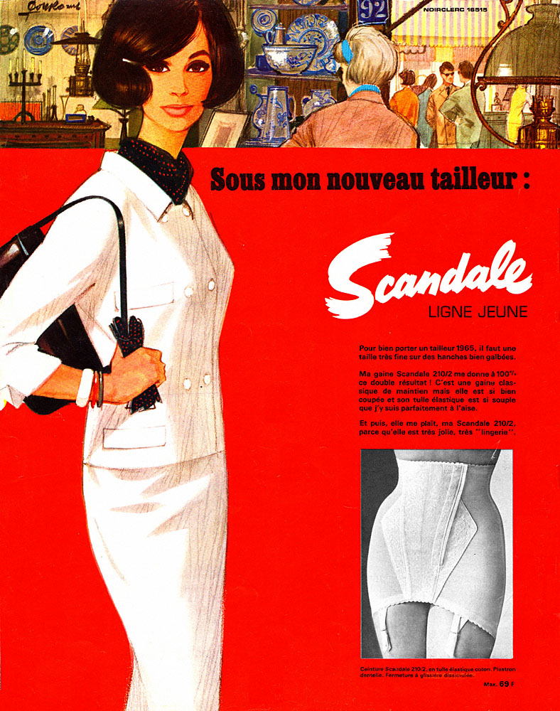 Publicit� Scandale 1965