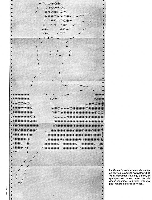 Publicité Scandale 1967