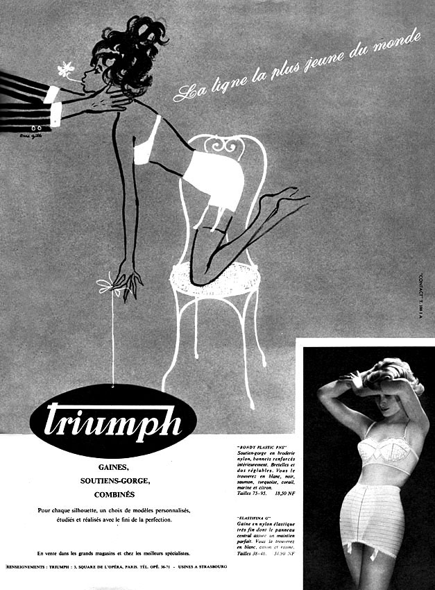 Publicité Triumph 1960